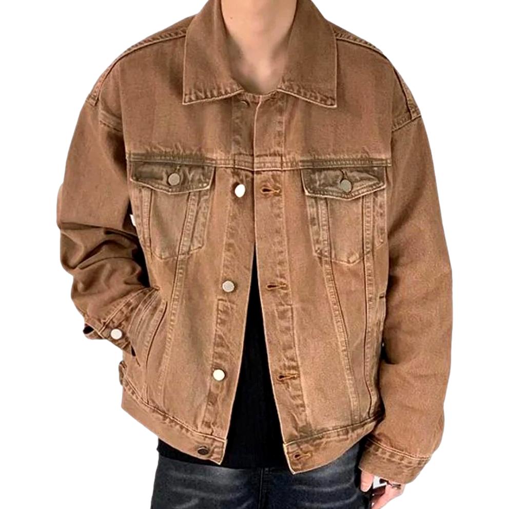 Chaqueta vaquera vintage para hombre