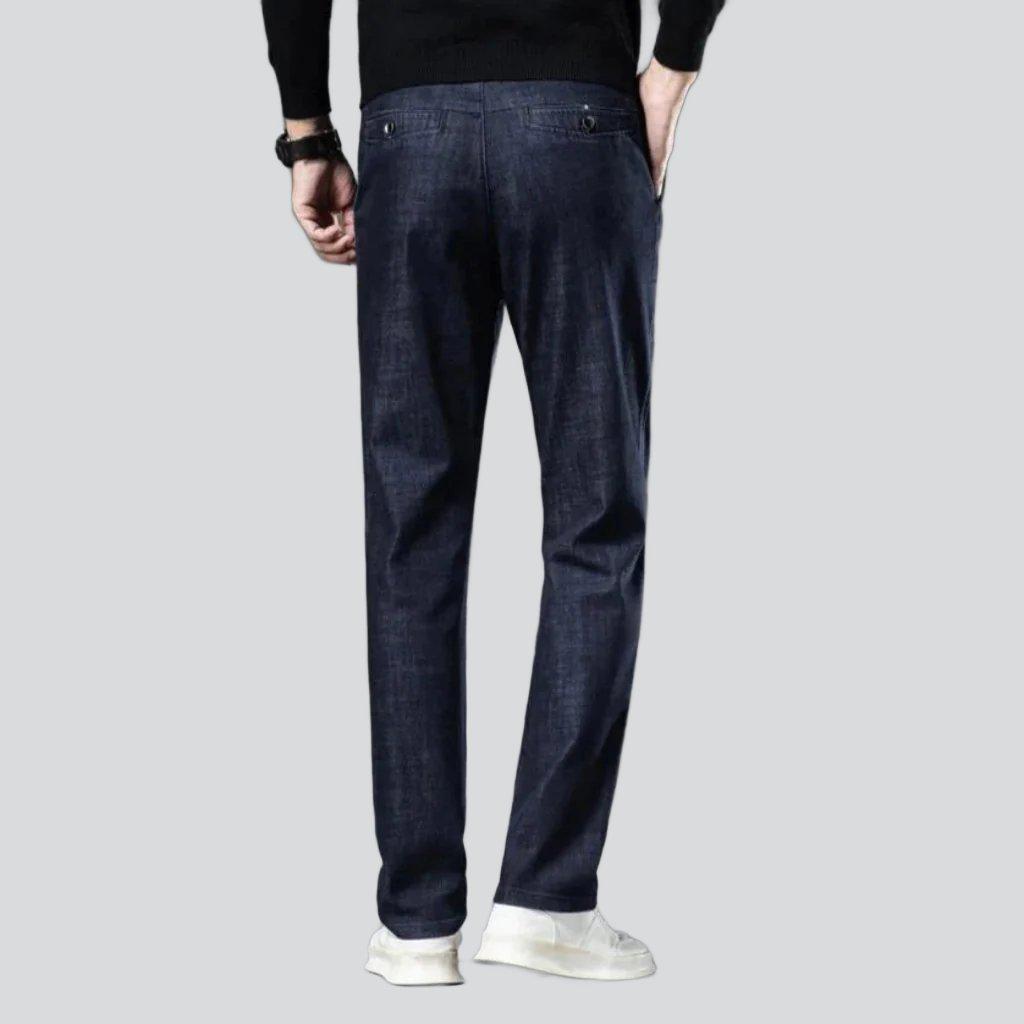 Slim stretch men denim pants