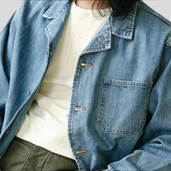 Fashion denim jacket for men