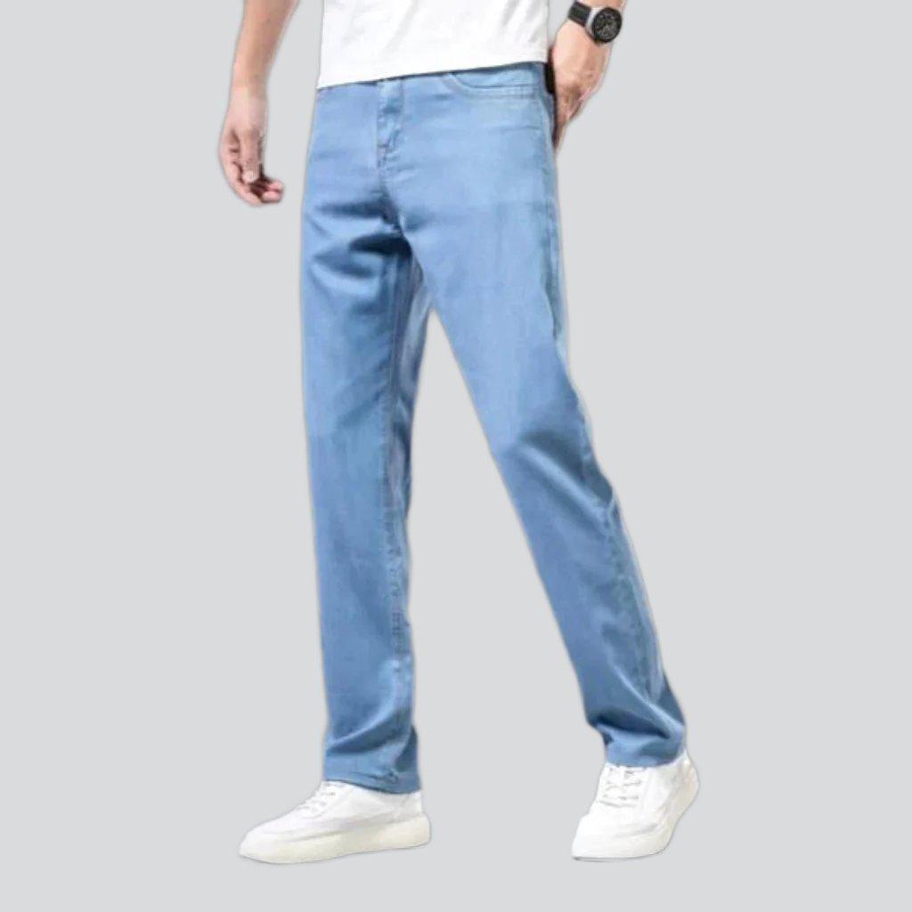 Thin straight casual men jeans