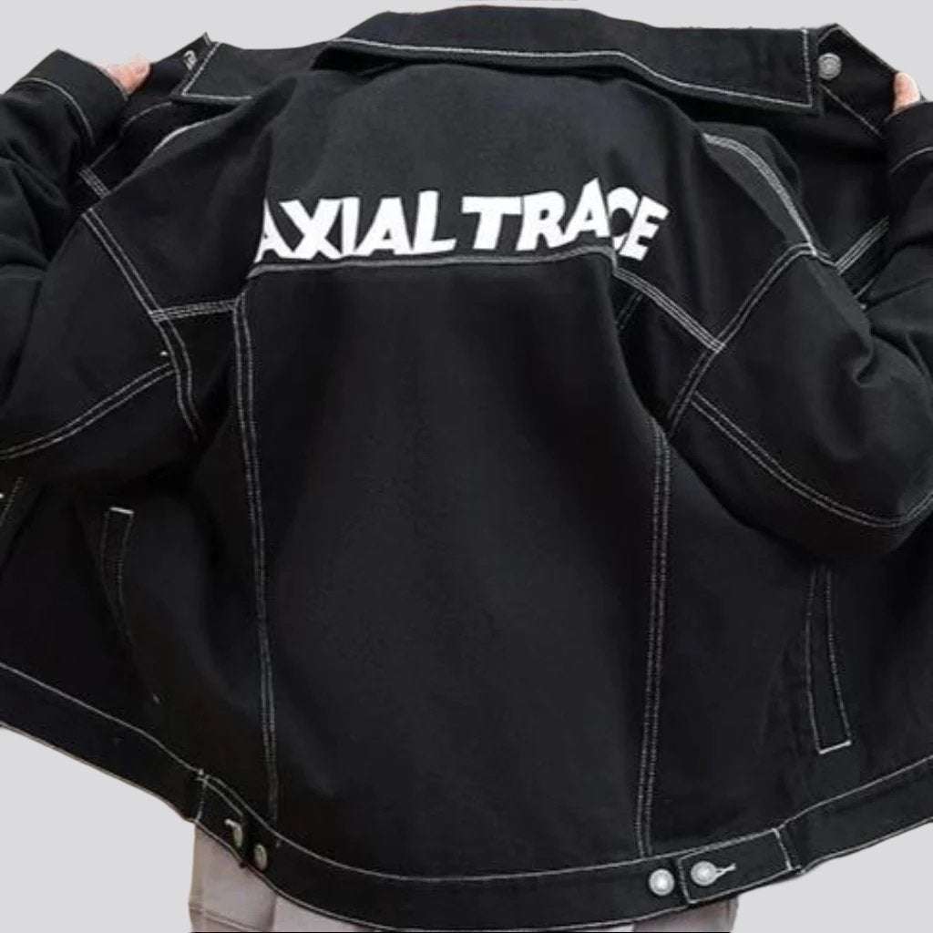 Chaqueta vaquera para hombre Y2k