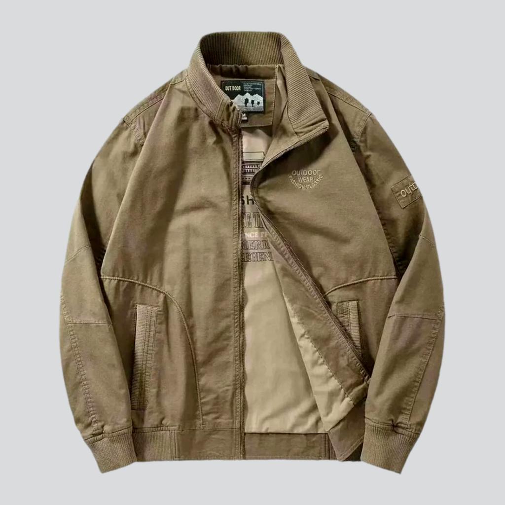 Chaqueta vaquera bomber para hombre