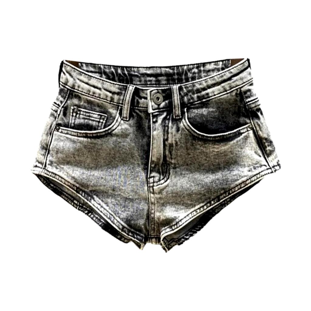 Streetwear Vintage Damen Jeansshorts