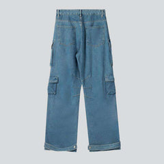 Multi-Pocket Herren Baggy Jeans