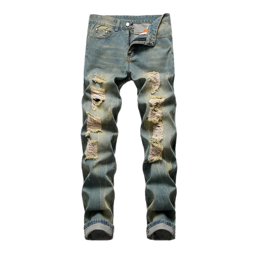 Vintage distressed men jeans