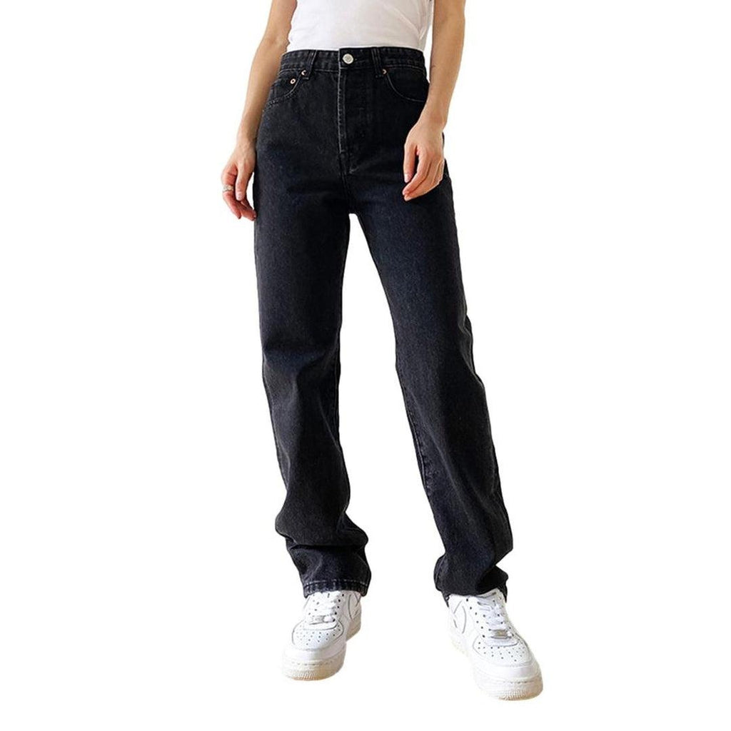 Trendy Straight Damen Jeans