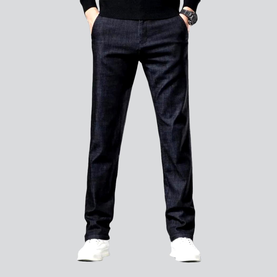 Slim stretch men denim pants