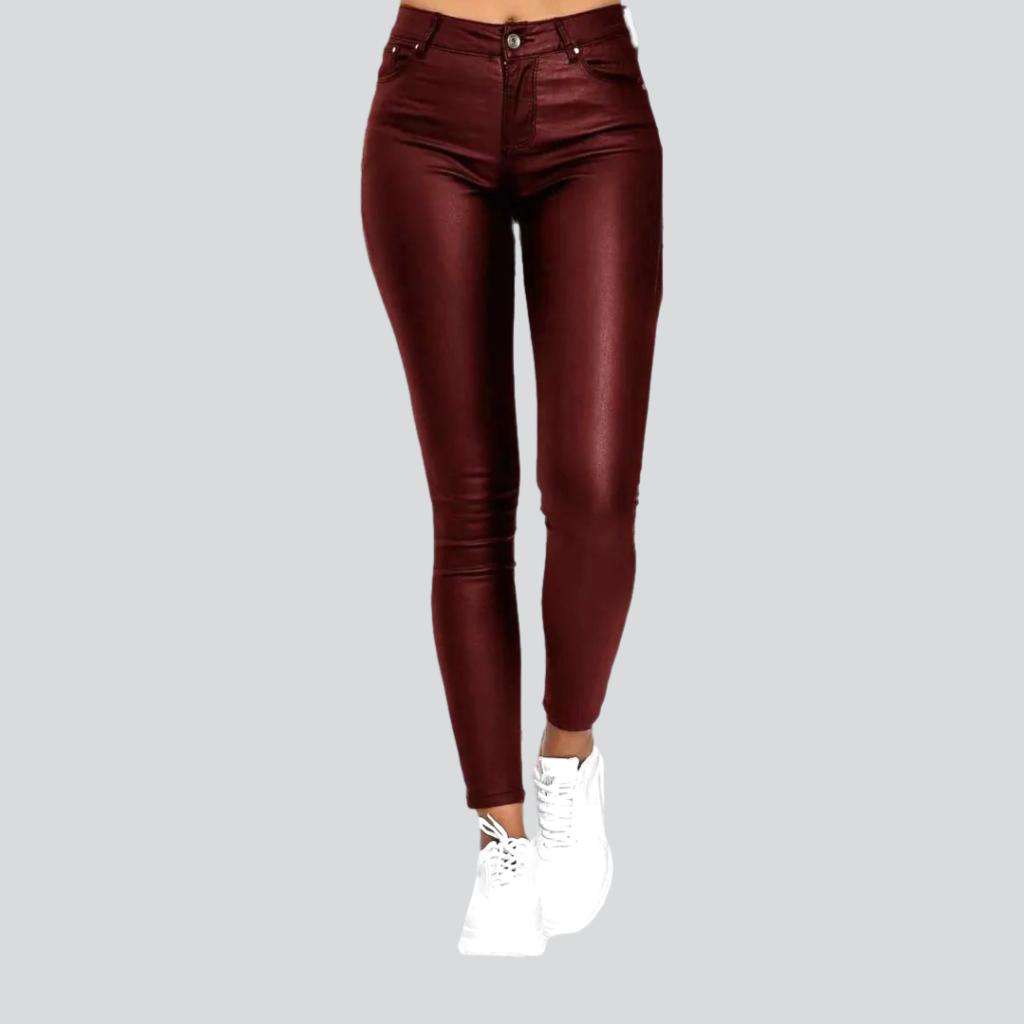 Color Wax Damen Jeanshose