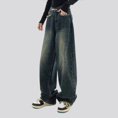 High-waist women fashion jeans