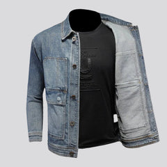 Schmale Street-Jeansjacke für Herren