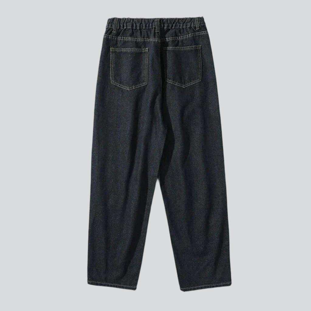 Baggy-Jeans für Herren mit verstellbarem Bund