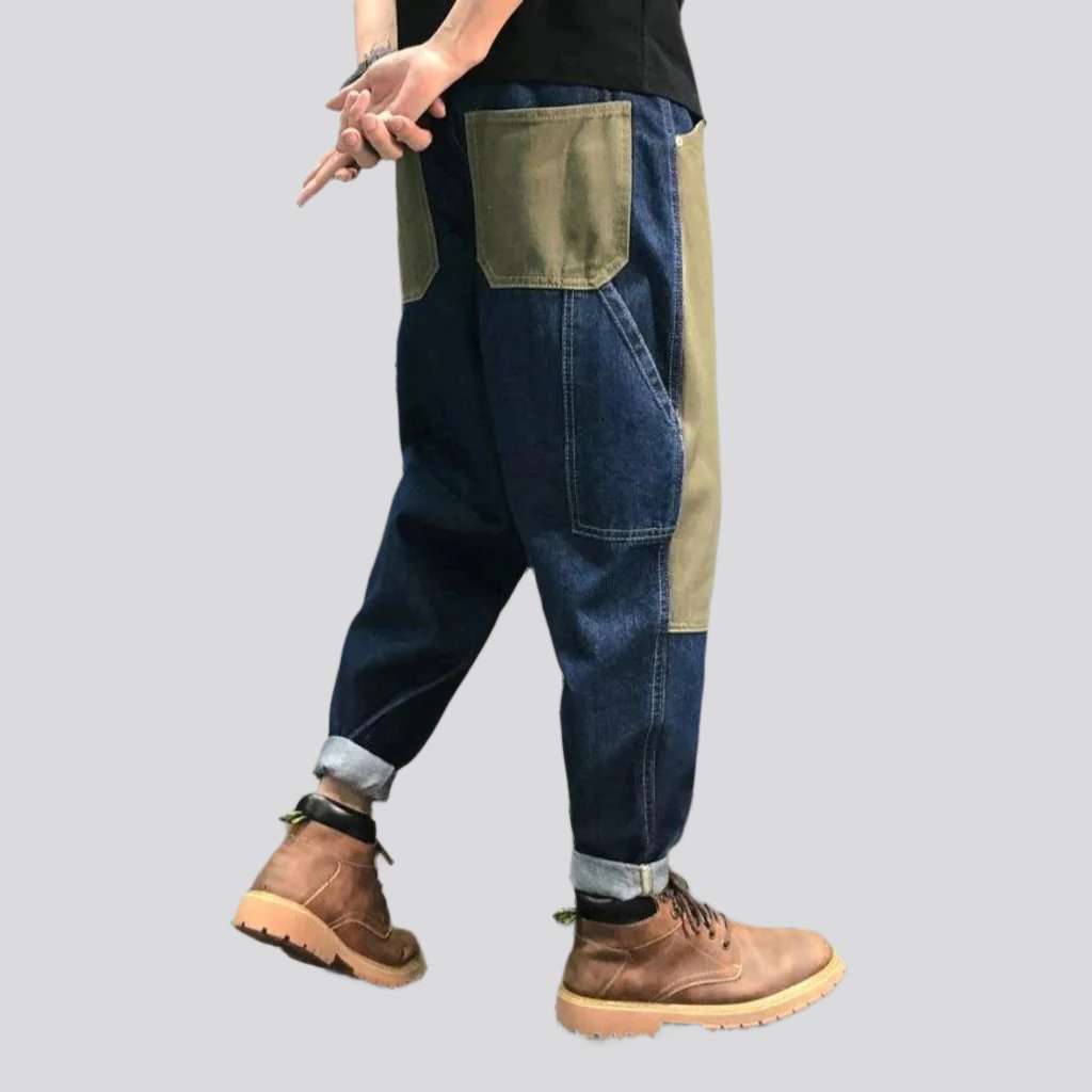 Fashion men baggy jeans