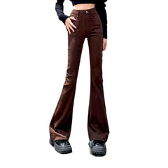 Bootcut Damen High-Waist-Jeans