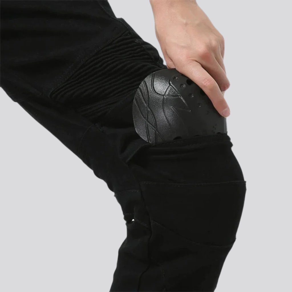 Knee-pads motorcycle jeans