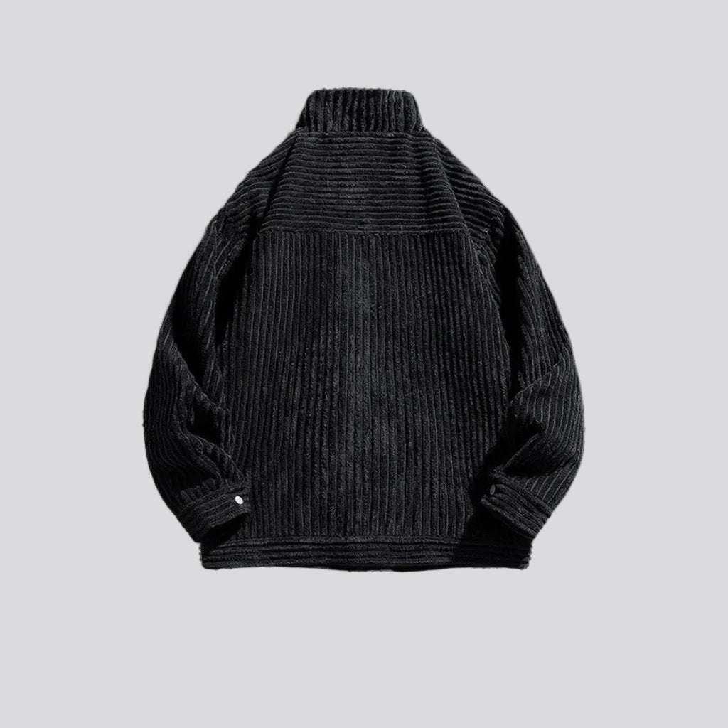 Corduroy men denim jacket