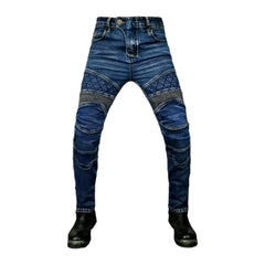 Slim men biker jeans