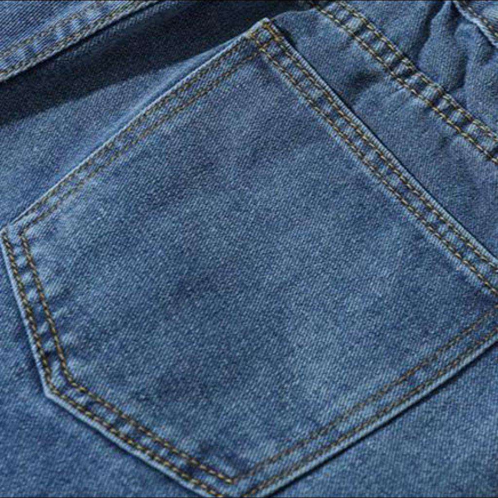 Baggy-Jeans für Herren mit verstellbarem Bund