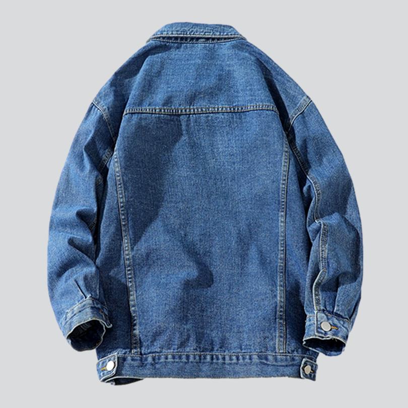 Street fashion men denim jacket