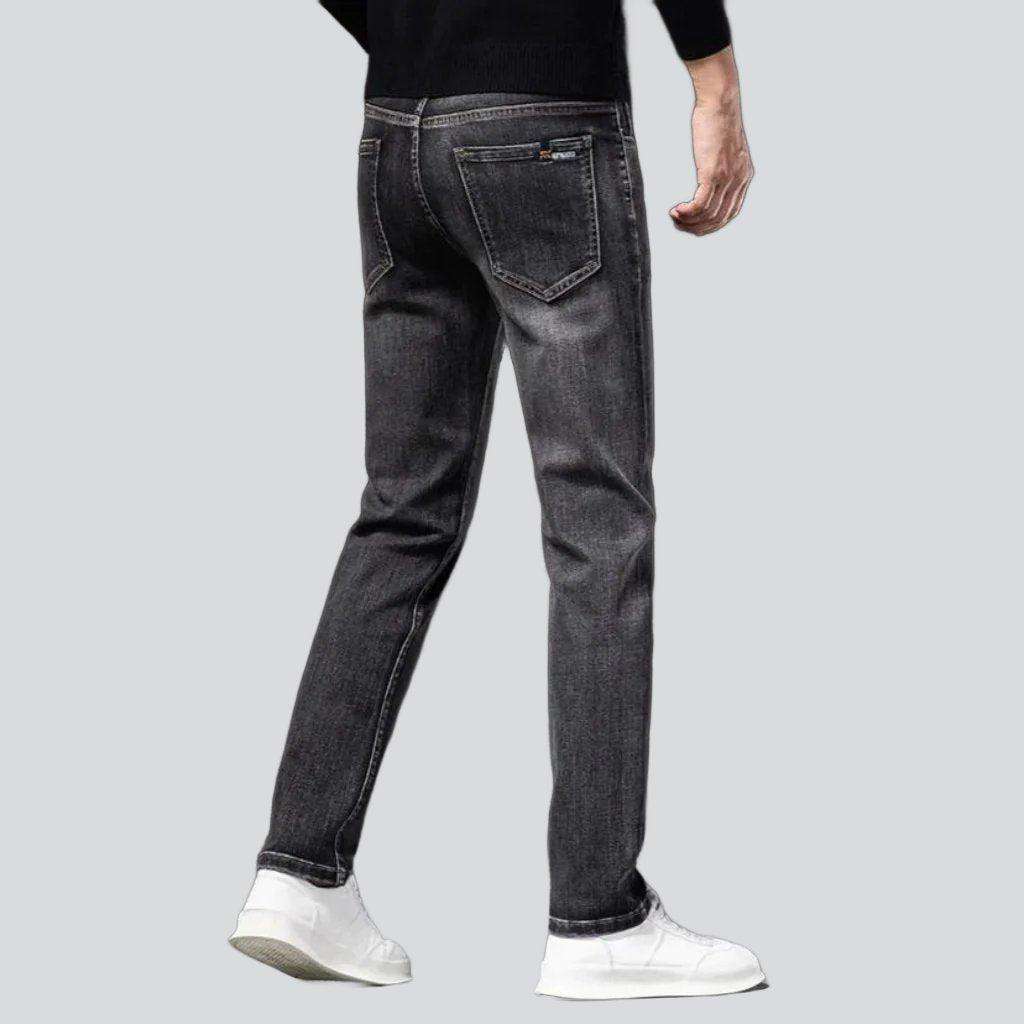 Dunkle Vintage-Waschung Herrenjeans