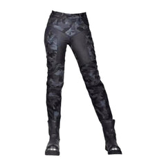 Slim biker women jean pants