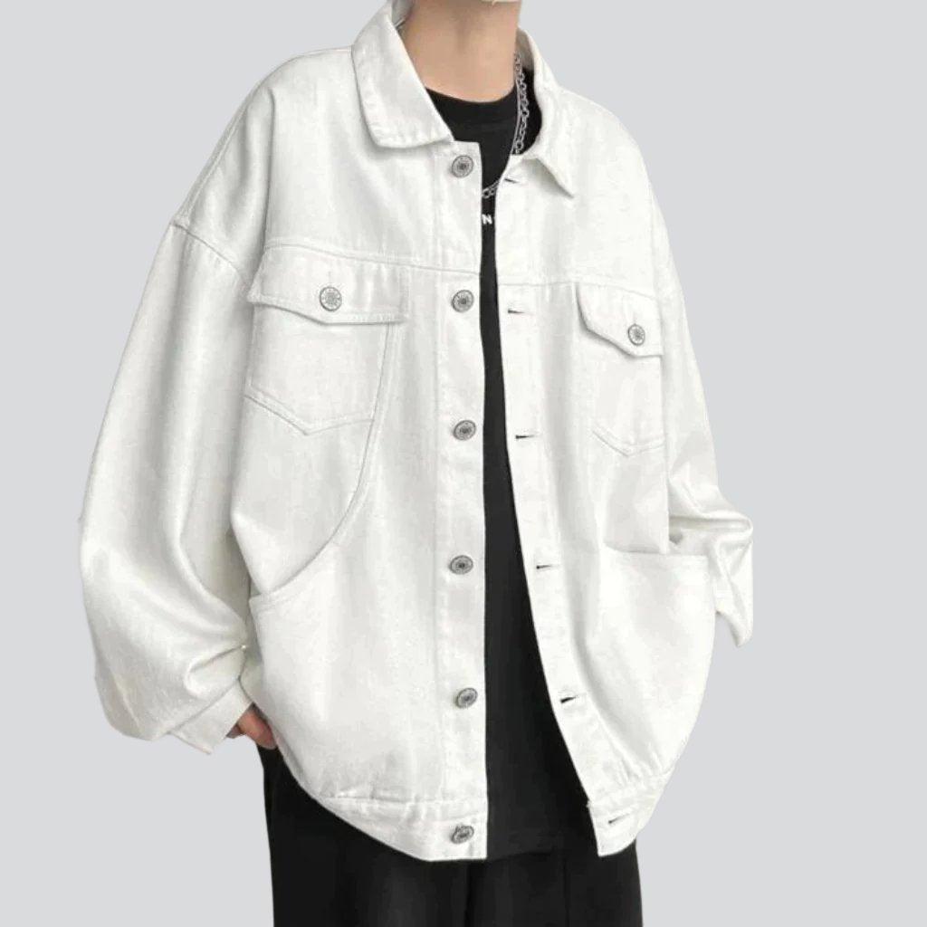 Ultra oversized men denim jacket