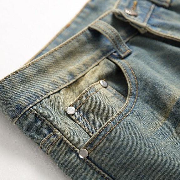 Vintage distressed men jeans