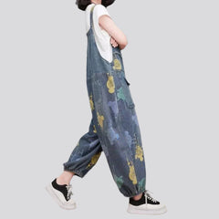 Vintage women jeans jumpsuit