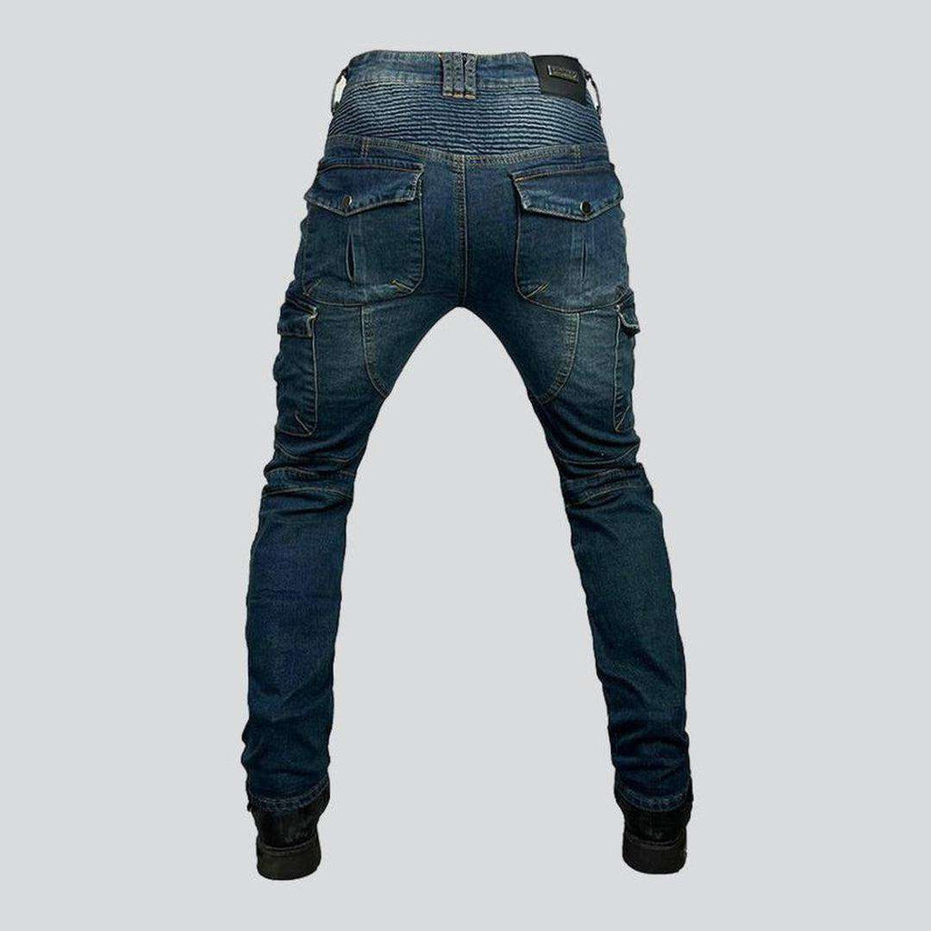 Cargo Herren Moto Jeans