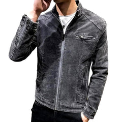 Slim y2k men jean jacket