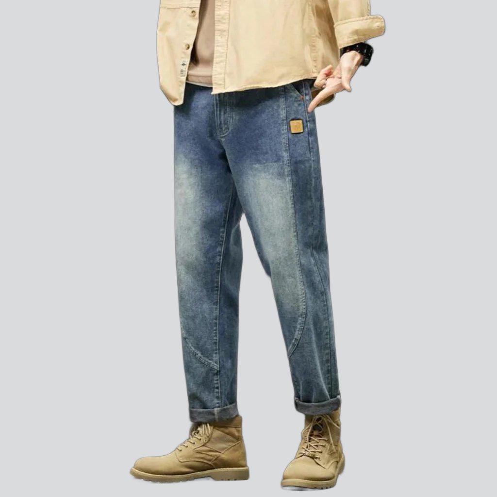 Streetwear vintage jeans for men