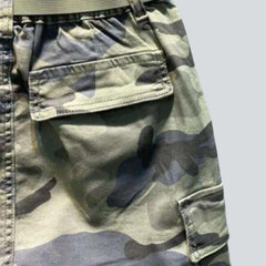 Camouflage Urban Cargo-Jeansrock