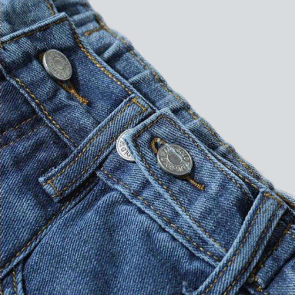 Baggy-Jeans für Herren mit verstellbarem Bund