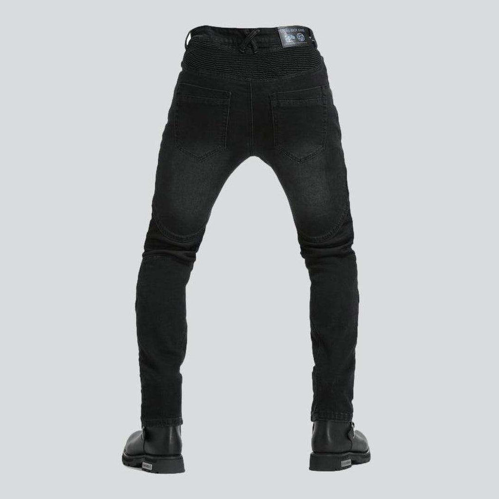 Atmungsaktive Kevlar Herren Bikerjeans