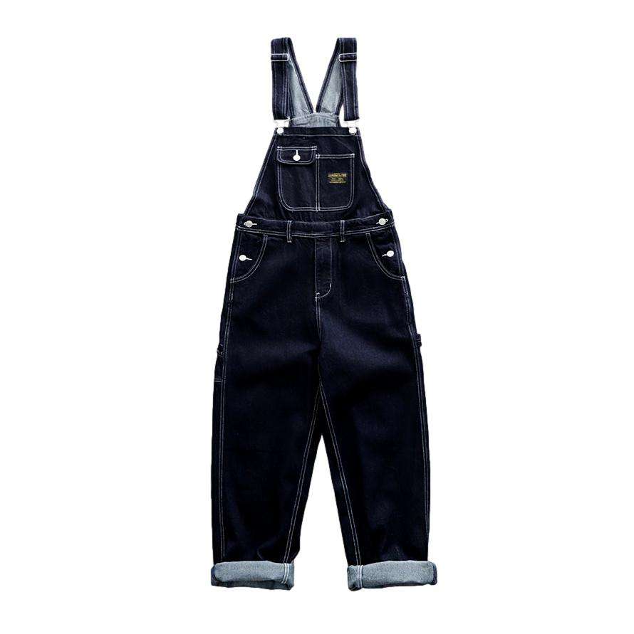 Baggy men jean dungaree