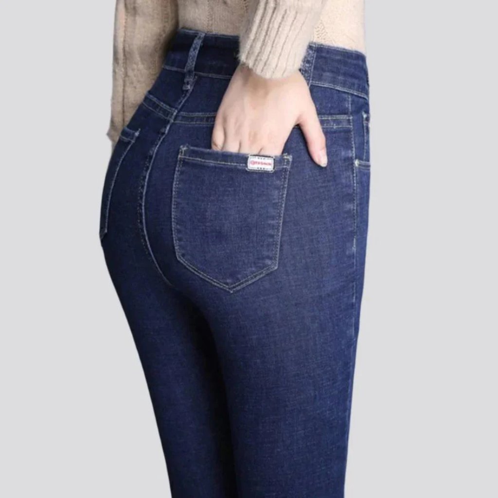 Stretchy skinny jeans for ladies