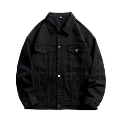 Color y2k men denim jacket