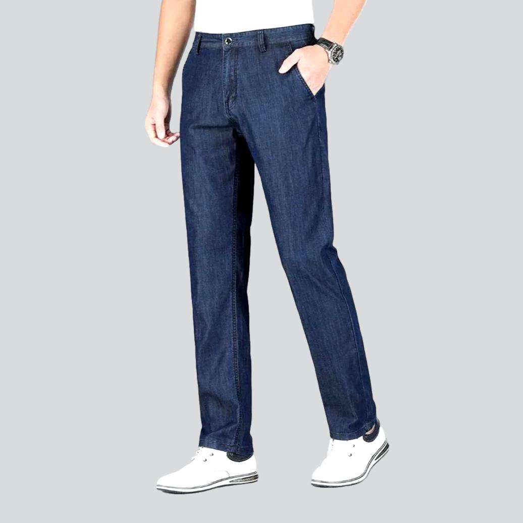 Pantalones vaqueros rectos de estilo casual de negocios