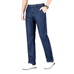 Pantalones vaqueros rectos de estilo casual de negocios