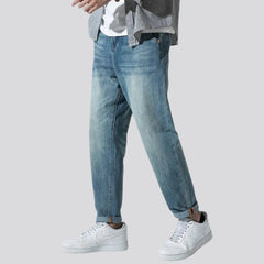 Herren Baggy Jeans mit Schnurrbart