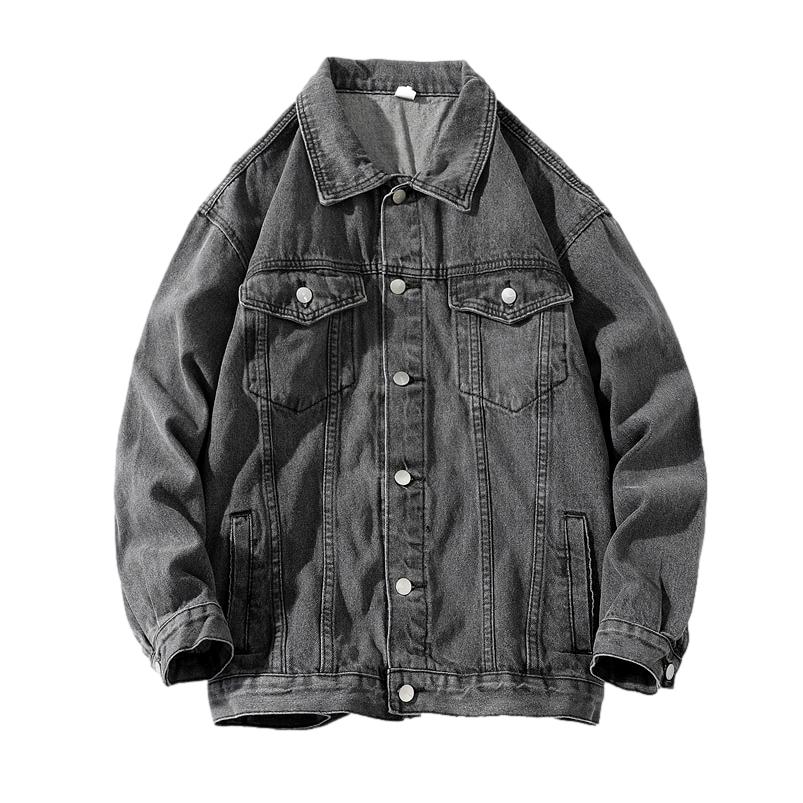 Street fashion men denim jacket