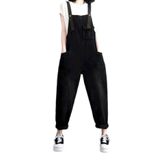 Vintage women denim jumpsuit