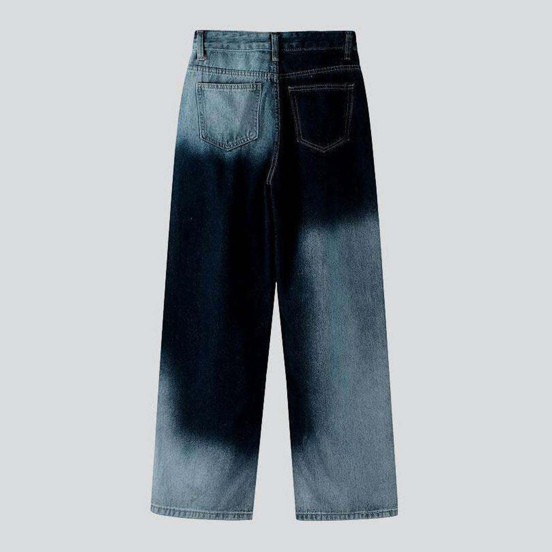 Cloud Bleach Damen Baggy Jeans