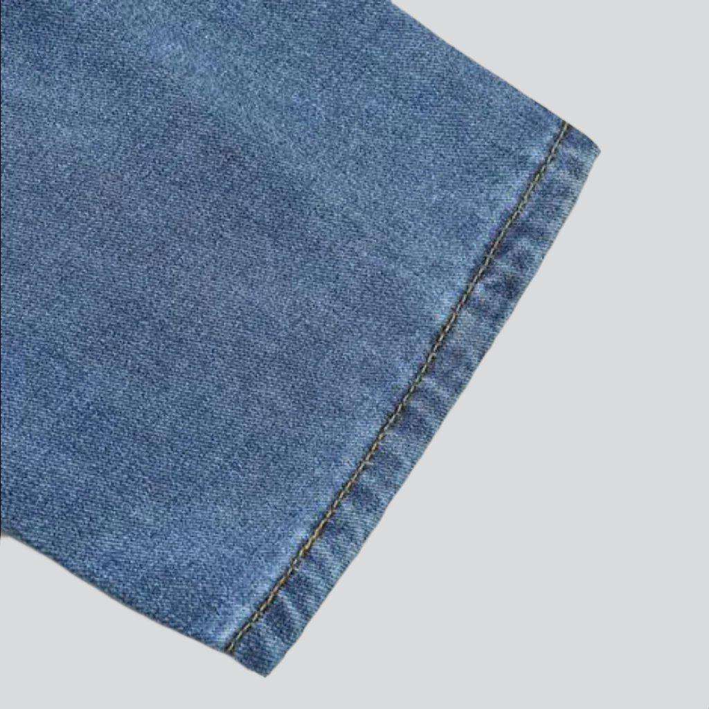 Baggy-Jeans für Herren mit verstellbarem Bund