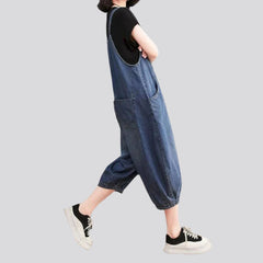 Baggy Denim Jumpsuit für Damen