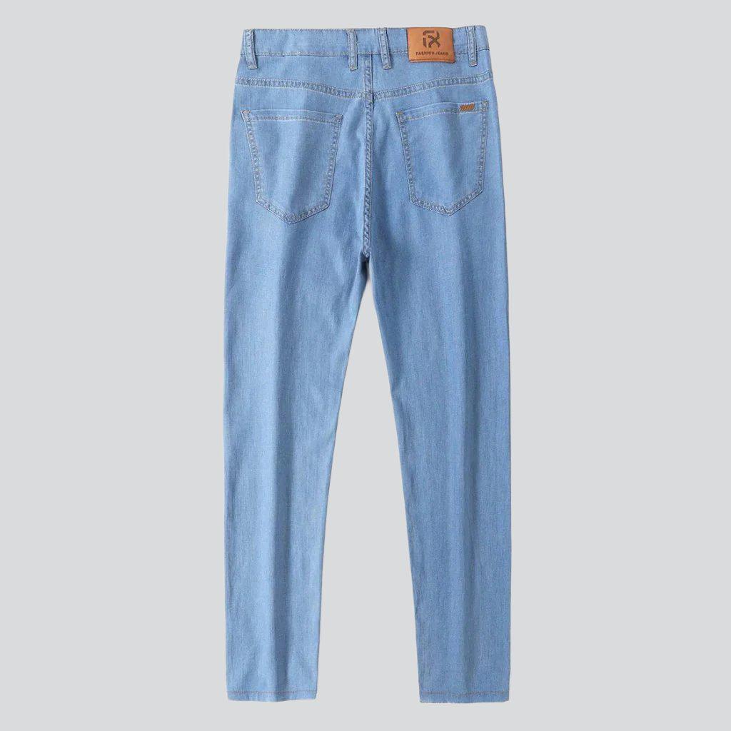 Thin straight casual men jeans