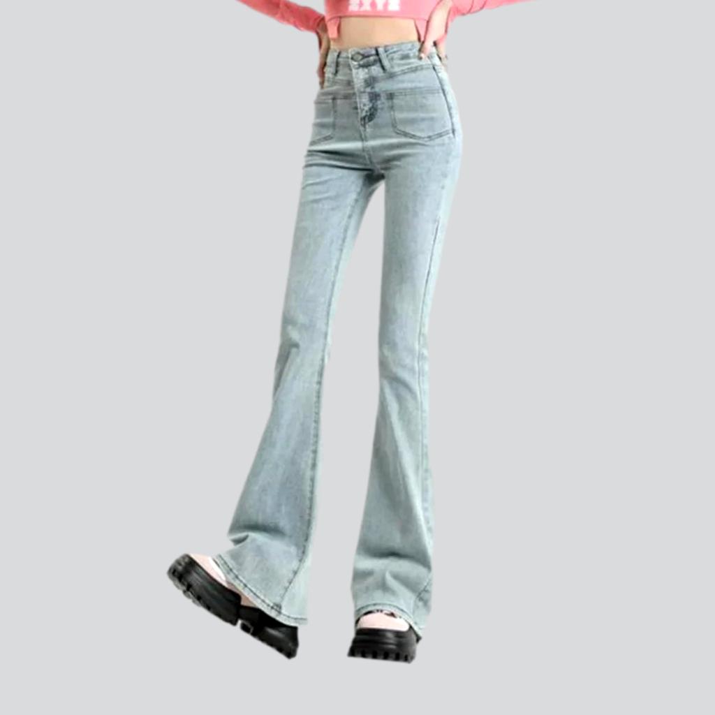 Bootcut women street jeans