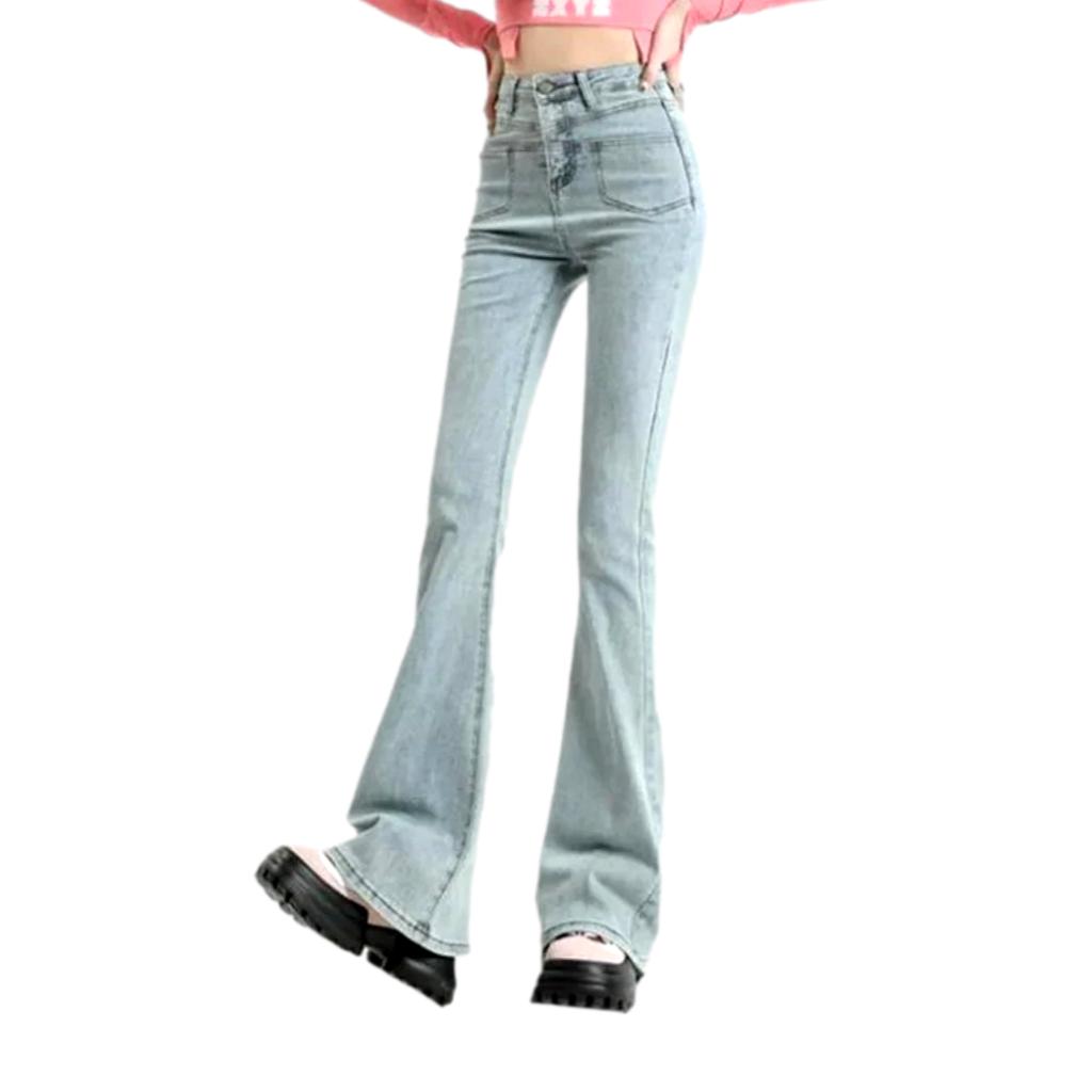 Bootcut women street jeans