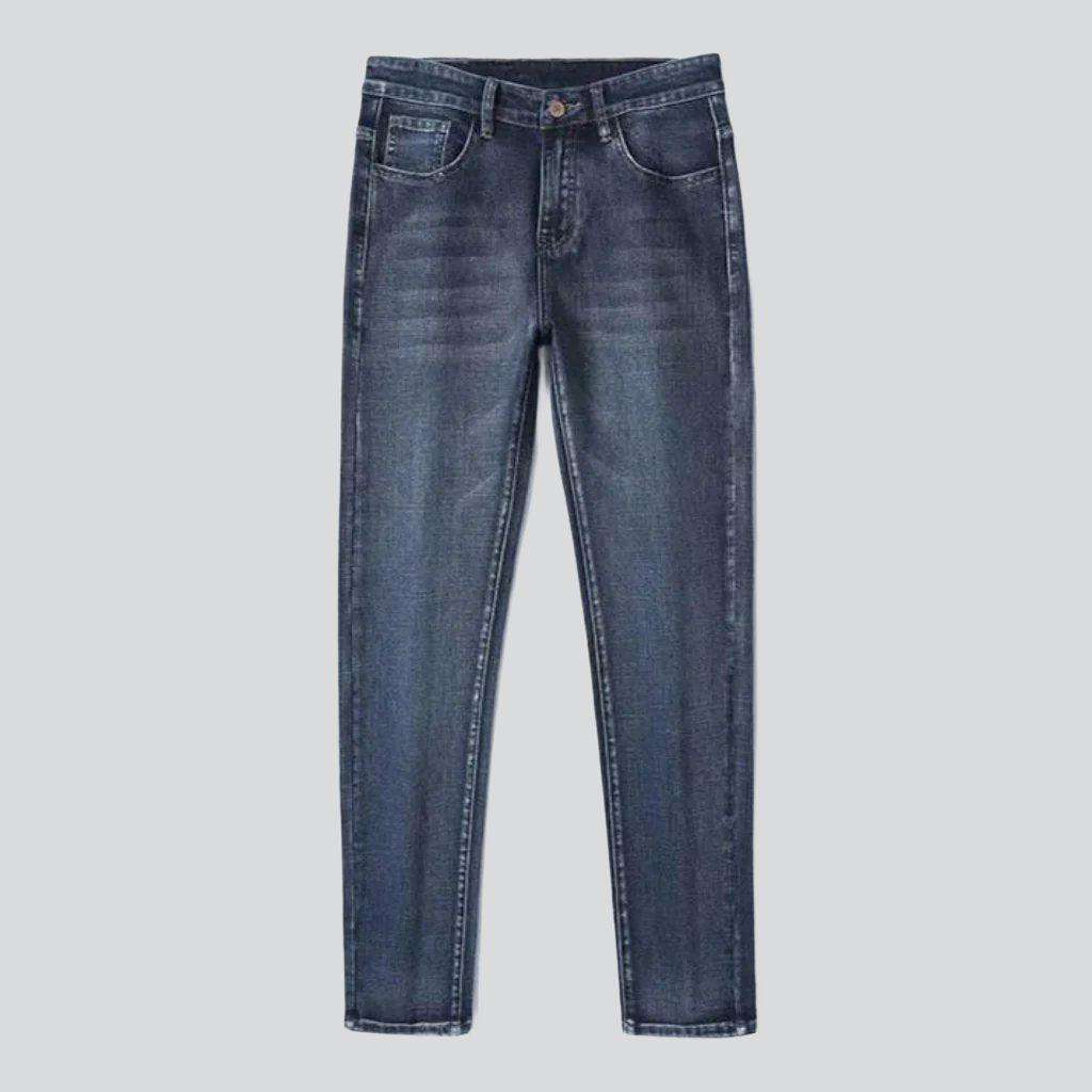 Dunkle Vintage-Waschung Herrenjeans