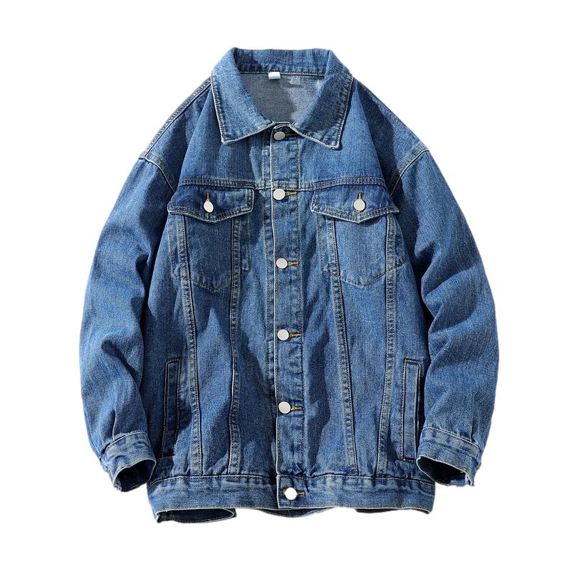 Street fashion men denim jacket