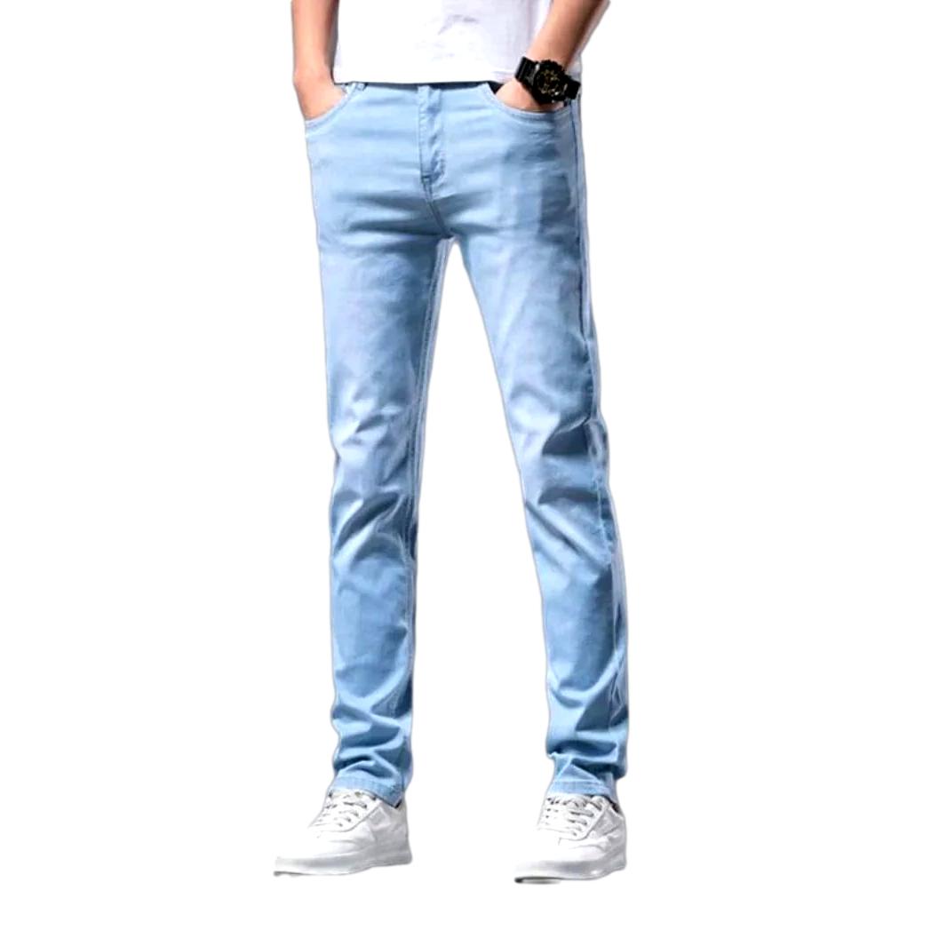 Slim-fit stretchy jeans for men